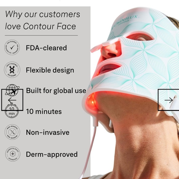 Omnilux LED contour face mask - Picture 5 of 9